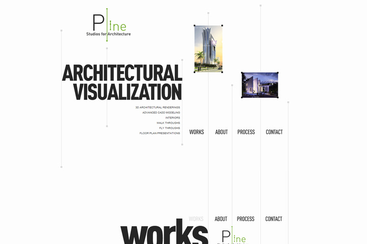 Pline Studios website preview